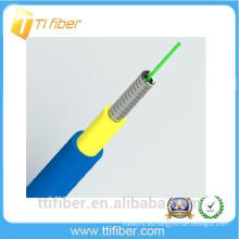 Simplex G652D cable blindado de fibra óptica con chaqueta de PVC